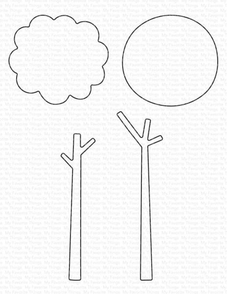 My Favorite Things Die-namics "Tall Tree " | Stanzschablone | Stanze | Craft Die