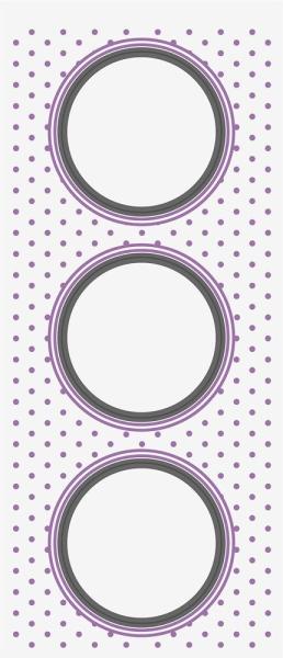 Gemini Pretty Polka Dots Cut and Emboss Folder - Schneide- und Prägeschablone - 
