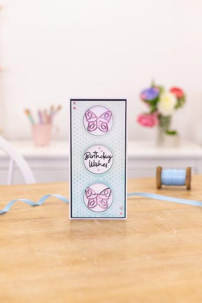Gemini Pretty Polka Dots Cut and Emboss Folder - Schneide- und Prägeschablone - 
