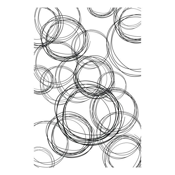 Spellbinders Stempelset "Circle Sketch"