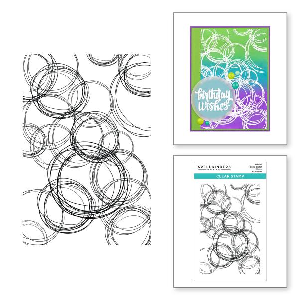 Spellbinders Stempelset "Circle Sketch"
