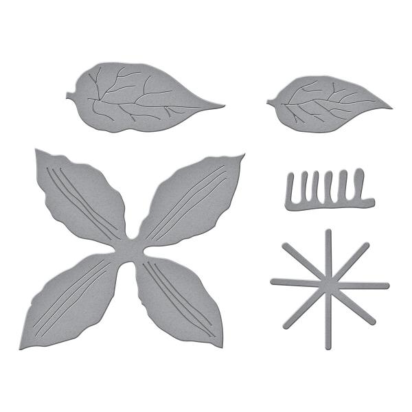 Spellbinders Die "Clematis Etched" Stanzschablone
