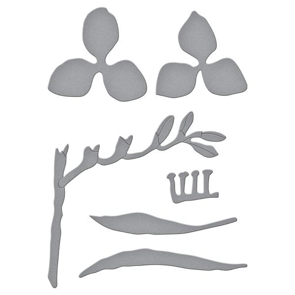 Spellbinders Die "Freesia " Stanzschablone