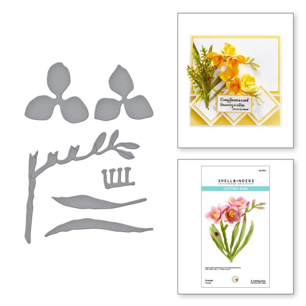 Spellbinders Die "Freesia " Stanzschablone