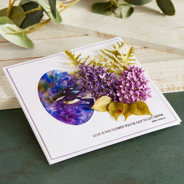 Spellbinders Die "Lilac " Stanzschablone