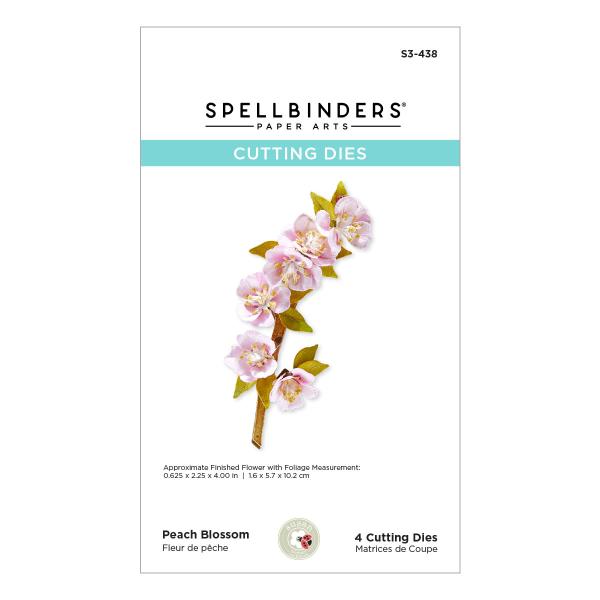 Spellbinders Die "Peach Blossom " Stanzschablone