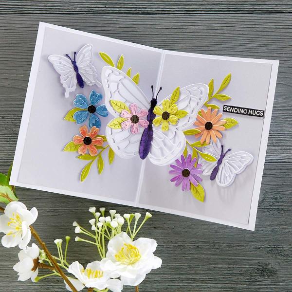 Spellbinders Die "Pop-Up Butterfly " Stanzschablone