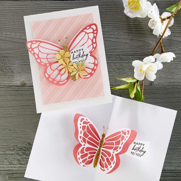 Spellbinders Die "Pop-Up Butterfly " Stanzschablone