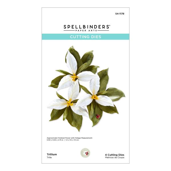 Spellbinders Die "Trillium " Stanzschablone