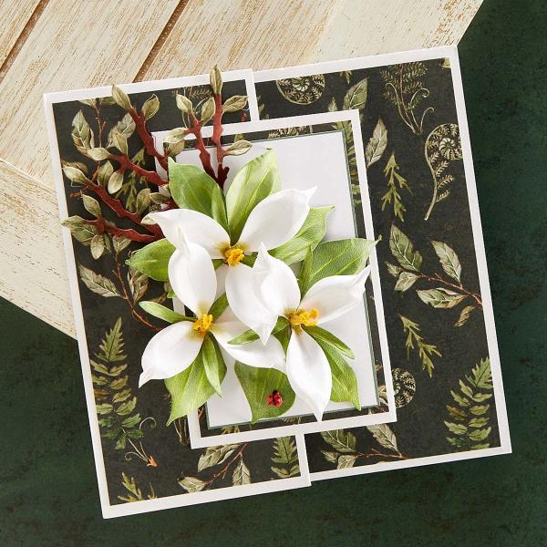 Spellbinders Die "Trillium " Stanzschablone