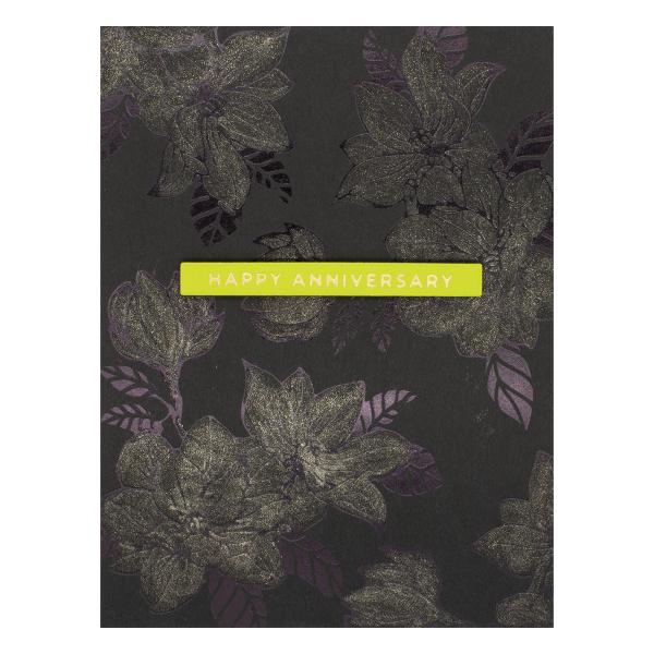 Spellbinders Hotfoil Plate - Magnolia Glimmer Blooms Glimmer