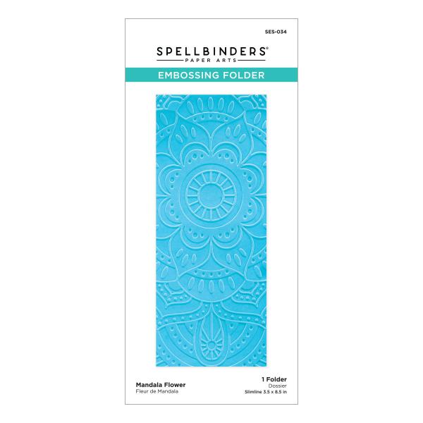 Spellbinders Embossingfolder "Mandala Flower" - Prägefolder