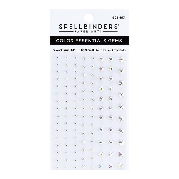 Spellbinders  "Spectrum Aurora Borealis Color" Essentials Gems - Schmucksteine