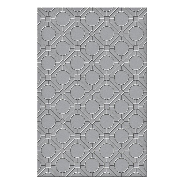 Spellbinders Embossingfolder "Geo Screen" - Prägefolder