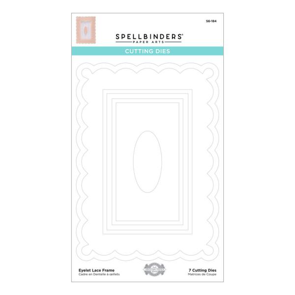 Spellbinders Die "Eyelet Lace Frame Etched" Stanzschablone