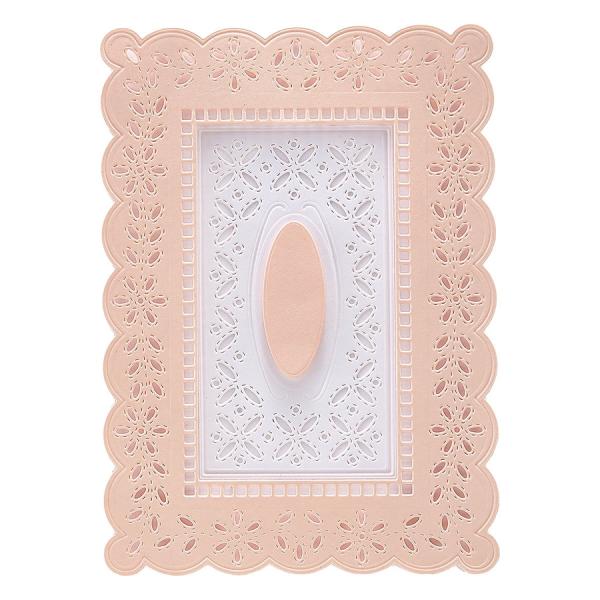 Spellbinders Die "Eyelet Lace Frame Etched" Stanzschablone