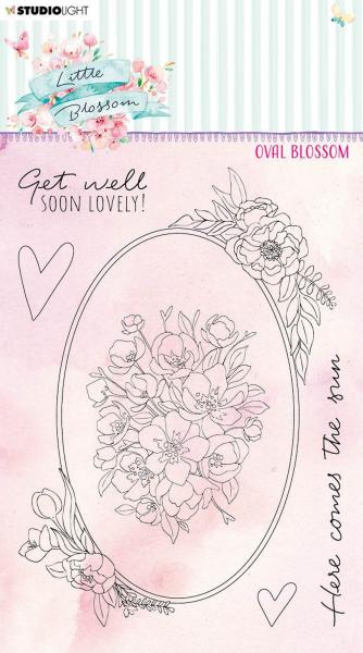Studio Light - Clear Stamp Little Blossom clear stamp Oval blossom
