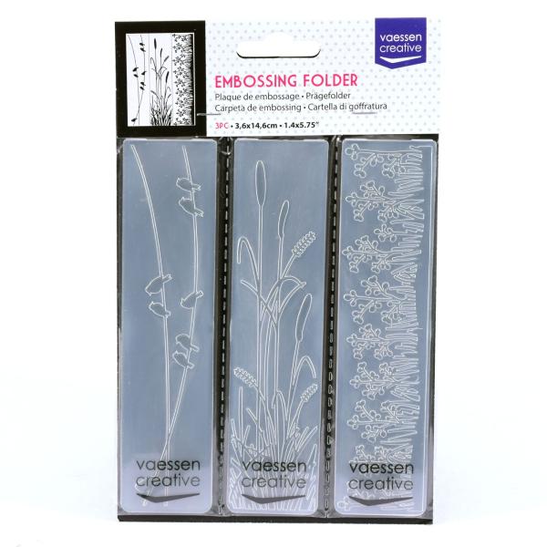 Vaessen Creative - Embossingfolder " Natur " - Prägefolder