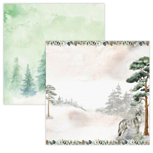 Studio Light - Designpapier  - Winter garden scrap set Background paper