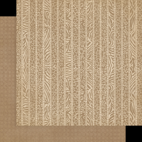 Graphic 45 "Wild & Free" 12x12" Patterns & Solid Pad