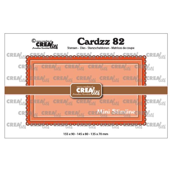 Crealies - Cardzz dies Mini Slimline B 