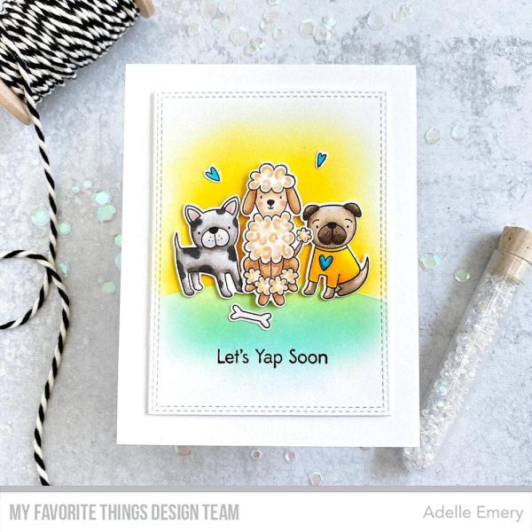My Favorite Things Stempelset "Dog Squad" Clear Stamp Set