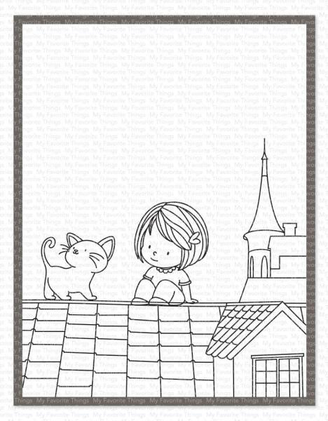 My Favorite Things Stempelset "Shout It from the Rooftops" Clear Stamp Set