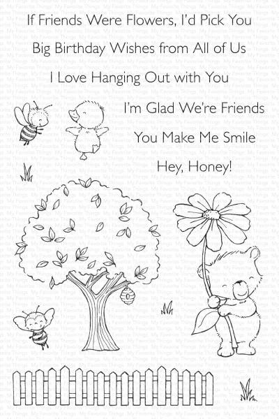My Favorite Things Stempelset "Sunshine Friends" Clear Stamp Set