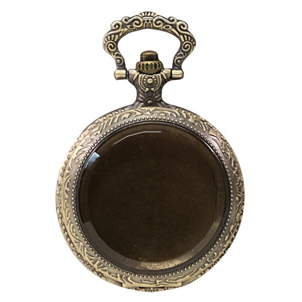 Tim Holtz - Idea Ology " Assemblage Locket Pocket Watch" - Medaillon in Form einer Taschenuhr