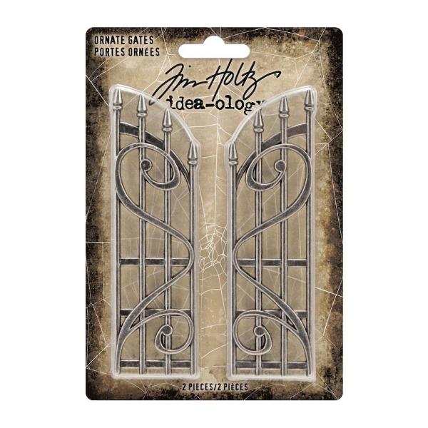 Tim Holtz - Idea Ology "Halloween Ornate Gates" - Tor Ornament