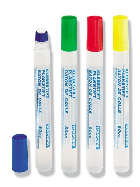 Klebestift, flüssig 50ml Stift mit Dossierschwamm