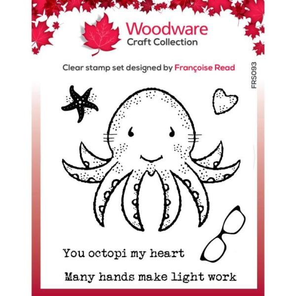Woodware Octavia   Clear Stamps - Stempel 