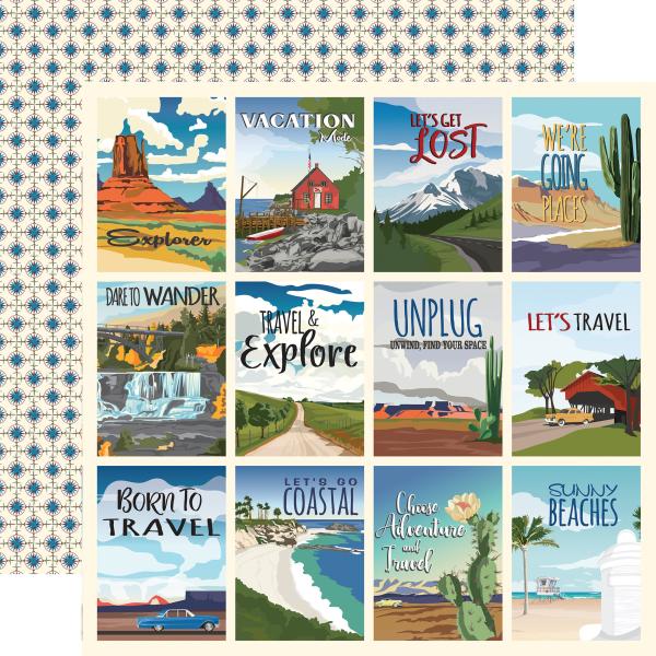 Carta Bella "Road Trip" 12x12" Collection Kit