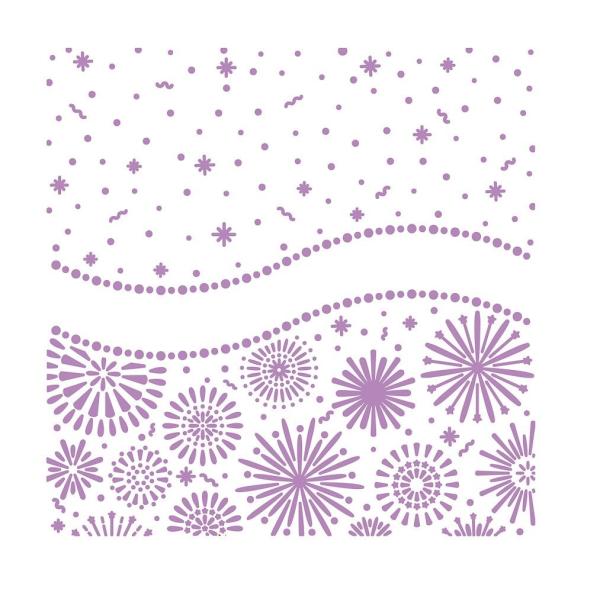 Gemini Celebrate  - Embossing Folder, Stamp & Die  - Zelebrieren