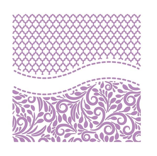 Gemini Congratulations  - Embossing Folder, Stamp & Die  - Herzliche Glückwünsche
