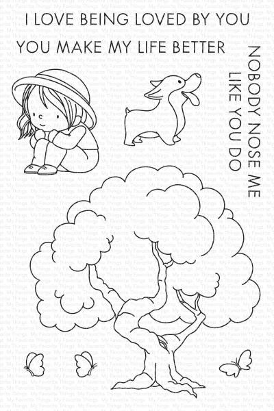 My Favorite Things Stempelset "Nobody Nose Me Like You Do" Clear Stamp Set