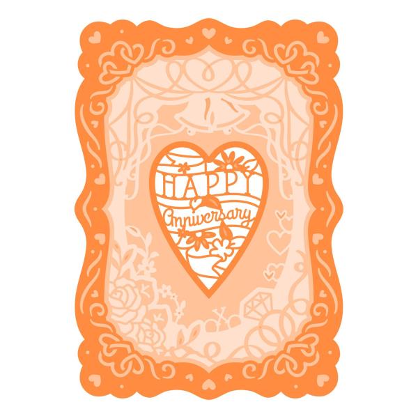Tonic Studios - Stanze - Essentials special occasion layer frame Anniversary 