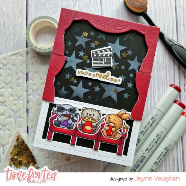 Time For Tea Stencil Designs Movie Star