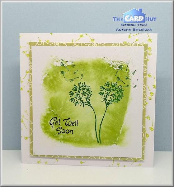 The Card Hut Garden Splash  Clear Stamps Stempelset 