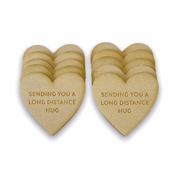My Favorite Things "Long Distance Hugs Friendship Tokens" Embellishment 