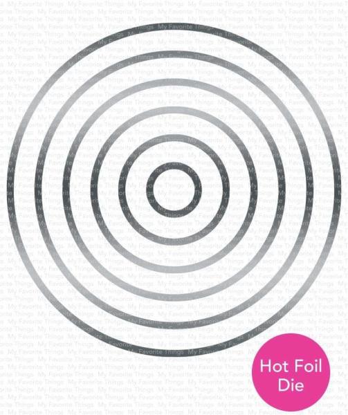 My Favorite Things Hot Foil Die-namics "Foiled Frames Circle " 