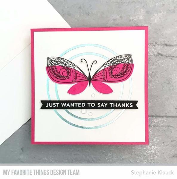 My Favorite Things Hot Foil Die-namics "Foiled Frames Circle " 