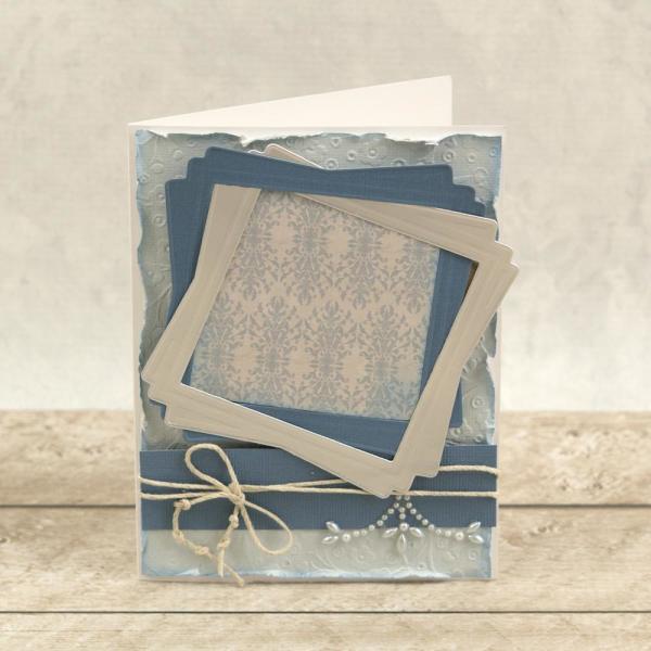 Couture Creations Cut, Foil & Emboss Die "Nesting Square Dies"