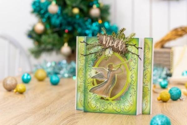 Gemini Christmas Angel Cut and Emboss Folder - Schneide- und Prägeschablone - 