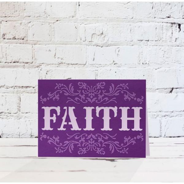 Gemini Faith Cut and Emboss Folder - Schneide- und Prägeschablone - 