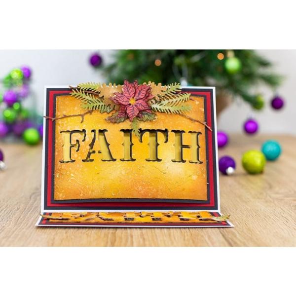 Gemini Faith Cut and Emboss Folder - Schneide- und Prägeschablone - 