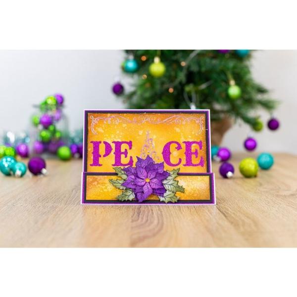 Gemini Peace Cut and Emboss Folder - Schneide- und Prägeschablone - 