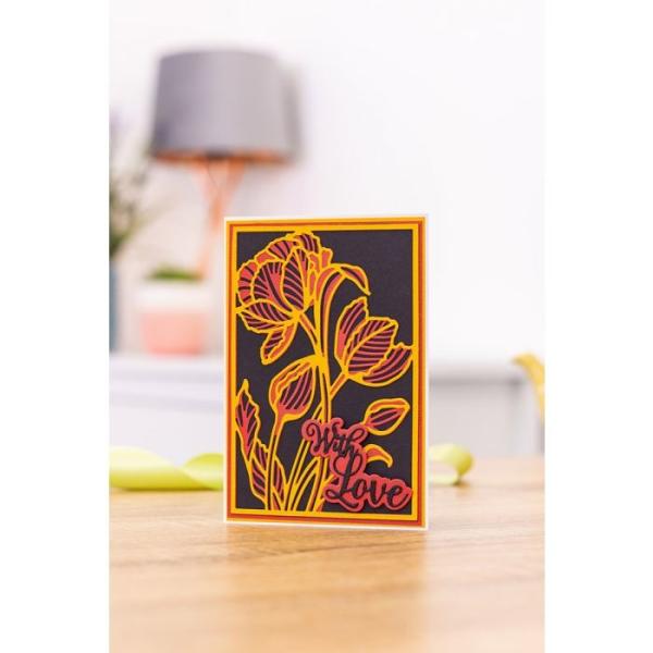 Gemini Tulip Window  Double-Sided Die - doppelseitige Stanze Tulpenfenster