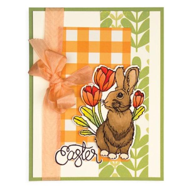 Spellbinders Stempel & Stanzset "Bunny Stamp And Die Set"