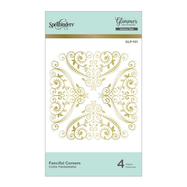 Spellbinders Hotfoil Plate - "Fanciful Corners"